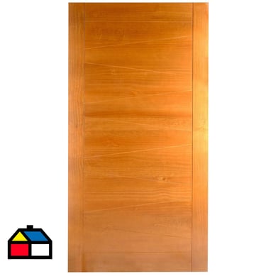 Puerta Exterior Bari Pino 80x200x4,5 Glover