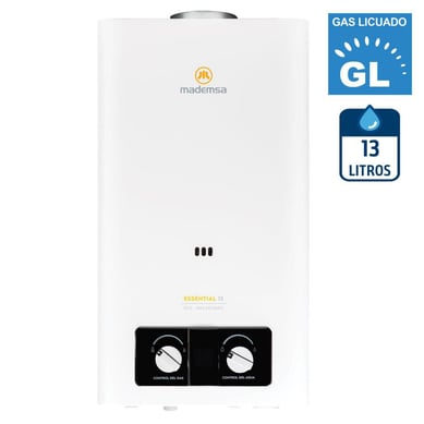 Calefont Gas Licuado 13 Litros Tiro Natural Ionizado