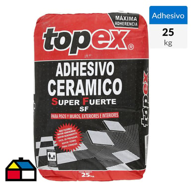 Adhesivo cermico en polvo 25 kg.