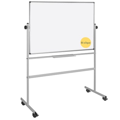 Pizarra rotativa blanca 180x120 bi-silque