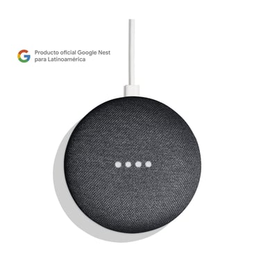 Google nest mini charcoal Negro.