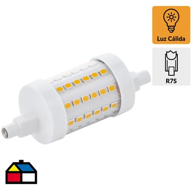 Ampolleta Led R7S 8 W Luz Clida