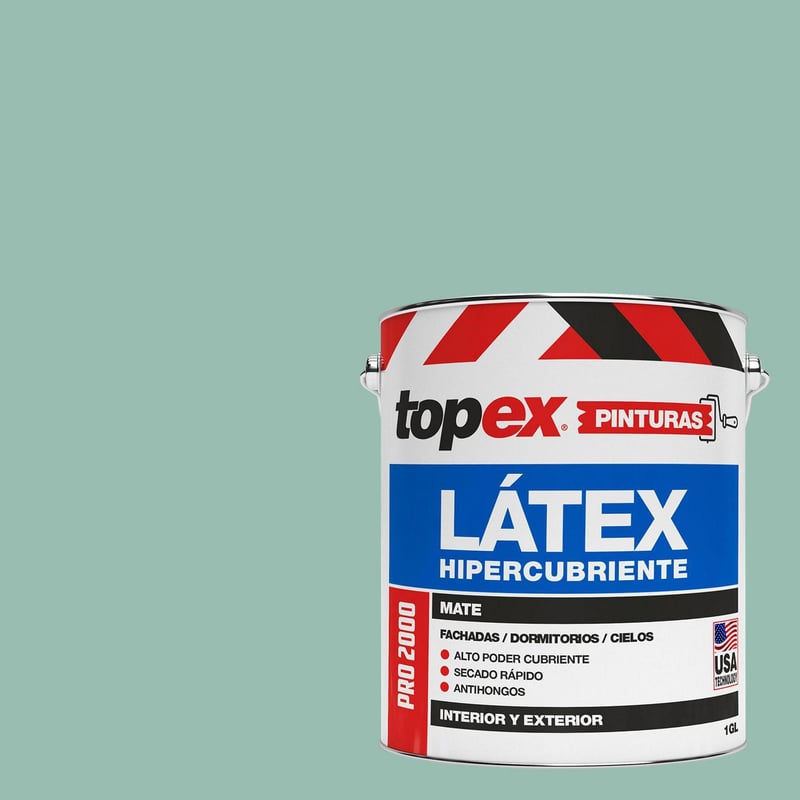 TOPEX - Pintura Acrílica Mate 1 galón(es) Verde