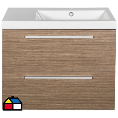 Mueble light brown con lavamanos 700x460x500 mm