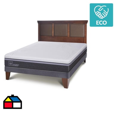 Cama europea Ortopedic Advance 2 plazas  + Muebles