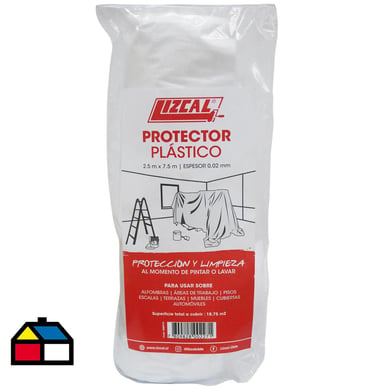 Protector Plsticos Alta Densidad. Rollo 2,5m x 7,5m. Total 18,75 m2