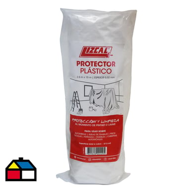 Protector Plsticos Alta Densidad. Rollo 2,5m x 15m. Total 37,5 m2