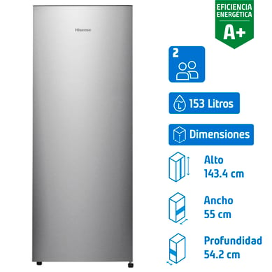 Freezer Vertical 153 Litros Silver RS-20DC