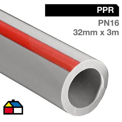 Tubo PP-RCT 3 mt 32 mm