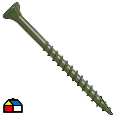 Tornillo Tirafondo Cabeza Torx Madera 120 mm 5 mm 4 Unidades