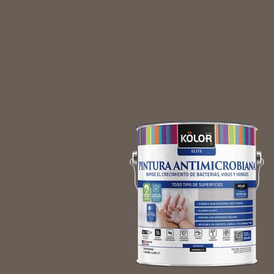 Pintura Antimicrobiana Semibrillante 1 galn(es) Caf Damour 