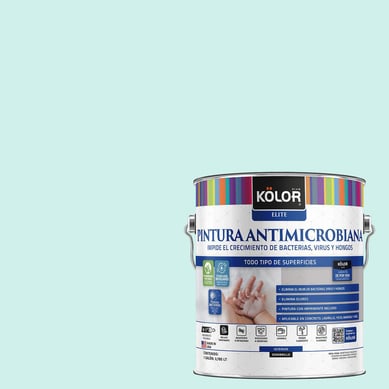Pintura Antimicrobiana Semibrillante 1 galn(es) Verde Gaya 