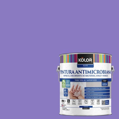 Pintura Antimicrobiana Semibrillante 1 galn(es) Prpura Graz 