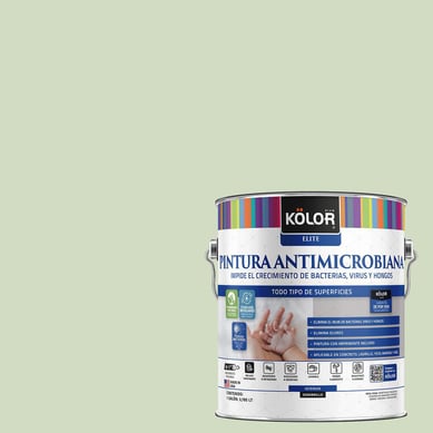 Pintura Antimicrobiana Semibrillante 1 galn(es) Verde Tumkur 