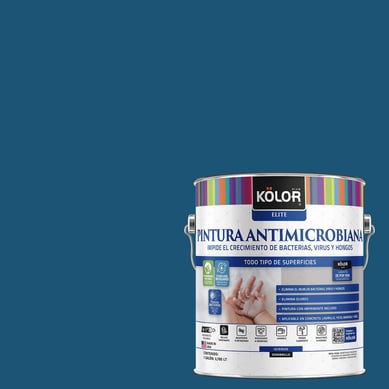 Pintura Antimicrobiana Semibrillante 1 galn(es) Azul Raipur 