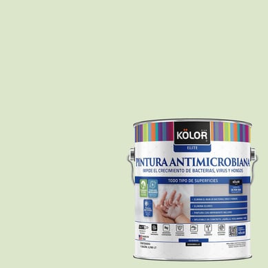 Pintura Antimicrobiana Semibrillante 1 galn(es) Verde Glamorgan 