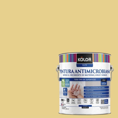Pintura Antimicrobiana Semibrillante 1 galn(es) Naranjo Ayutaya 