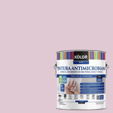 Pintura Antimicrobiana Semibrillante 1 galn(es) Rosado Abad 