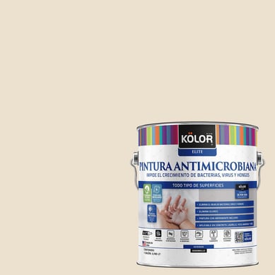 Pintura Antimicrobiana Semibrillante 1 galn(es) Beige Victoria 
