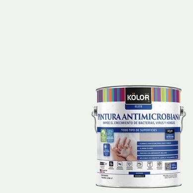 Pintura Antimicrobiana Semibrillante 1 galn(es) Blanco Krems 