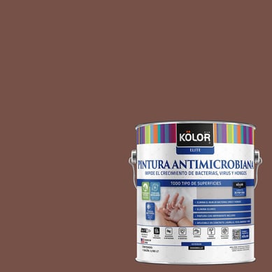 Pintura Antimicrobiana Semibrillante 1 galn(es) Caf Benevento 