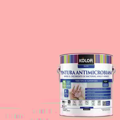Pintura Antimicrobiana Semibrillante 1 galn(es) Naranjo Riden 