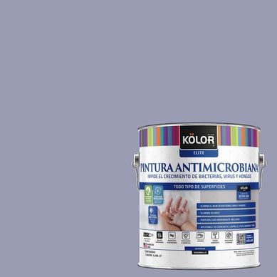 Pintura Antimicrobiana Semibrillante 1 galn(es) Gris Malegaon 