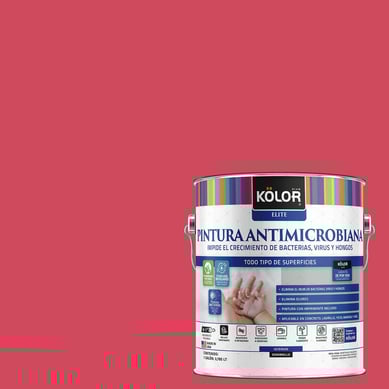Pintura Antimicrobiana Semibrillante 1 galn(es) Rojo Sivas 