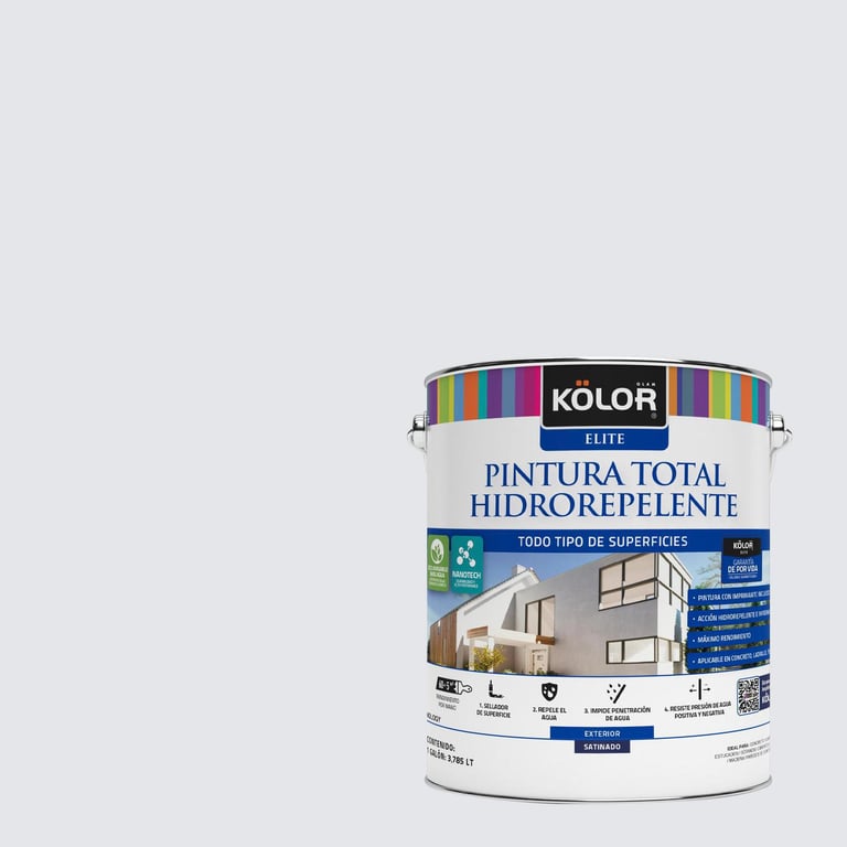 Pintura Hidrorepelente Satinado 1 galón(es) Gris Calibut | Sodimac ...
