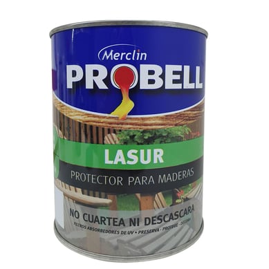 Protector madera Probell Lasur 1l natural satinado