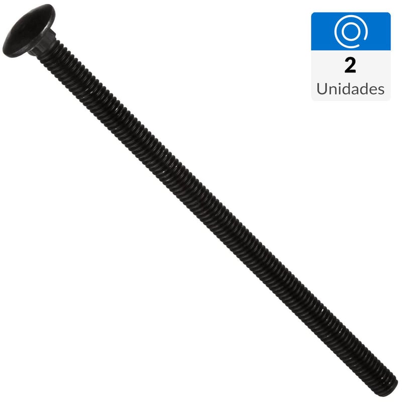 FIXSER - Perno coche 5/16" x 4 1/2" 2 unidades