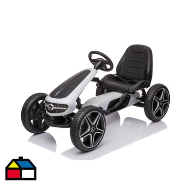Go kart blanco licencia Mercedes Benz