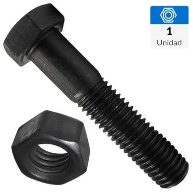 Perno cab.hexagonal g8.unc con tuerca 1/2 x 1