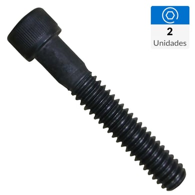 Perno parker mtrico M10-1.50x50 mm pavonado 2 unid
