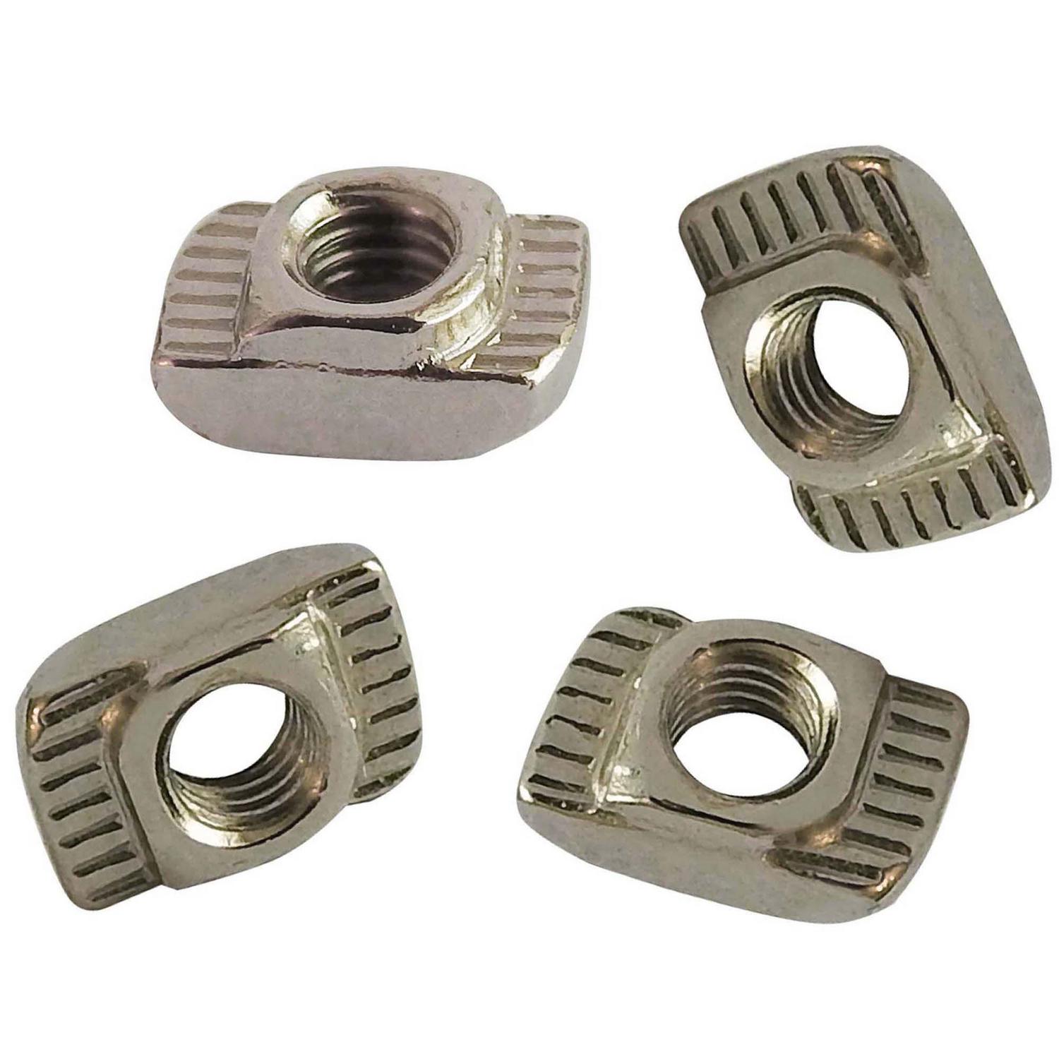 Tuerca riel euro 20 de M5 x 10 mm niquelada 4 unid | Sodimac - Falabella