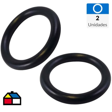 Junta torica tipo o-rings M22 x 3.5 mm 2 unid