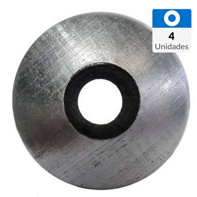 Golilla acero + epdm #10 x 14 mm 4 unid