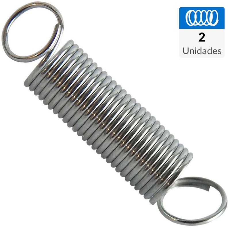 MAMUT - Resorte extension M5.5 x 25 mm 2 unid