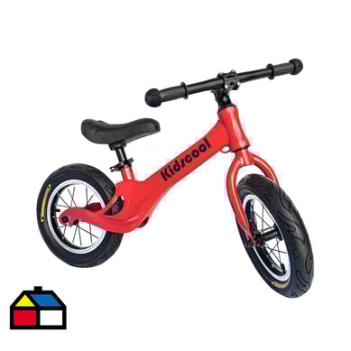 Bicicleta rojo  Balance evolucion aro 12