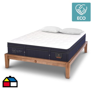 Cama oak Super Premium 2 plazas