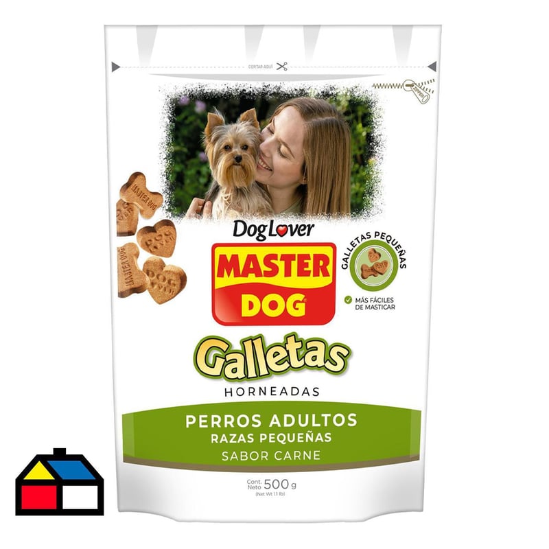 MASTER DOG - Galletas perro adulto raza pequeña 500gr