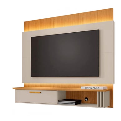 Panel rack tv 65 paris blanco 146x160x36 cm