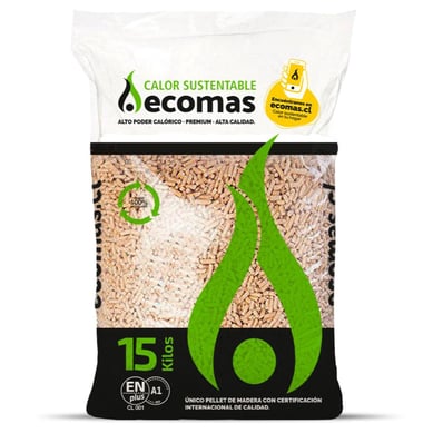 Pellet de madera 15 kg