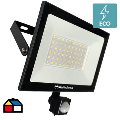 Reflector Led SMD 50W Luz da Con Sensor de Movimiento