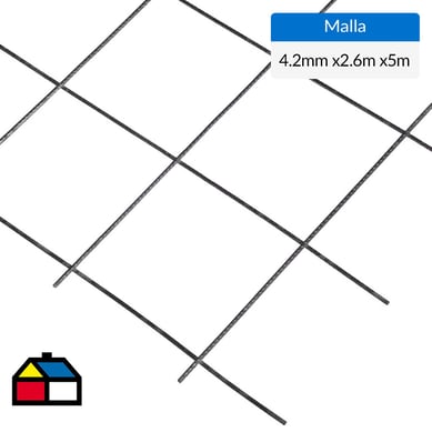 2.60 x 5m. Malla Acma C- 92 Con economa de borde