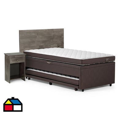 Bed boxet Ergo T 105x200 cm