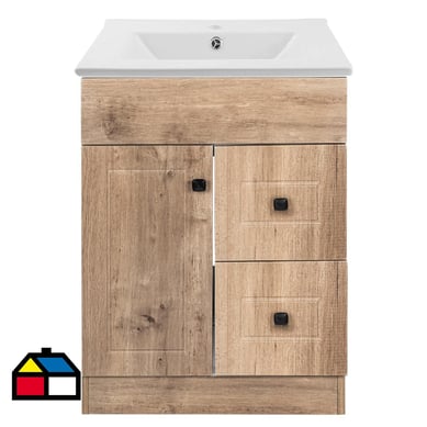 Mueble Vanitorio Domsa BPA60-WOOD+60C.