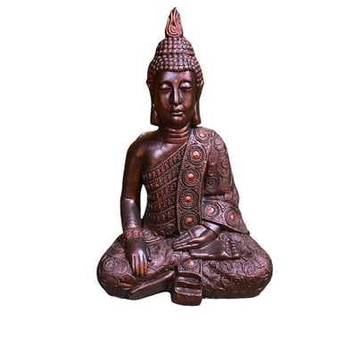 Buda meditacin cobre 50 cm