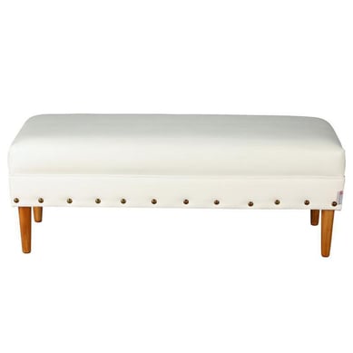 Banqueta Provenza Tacha PU 04 blanco