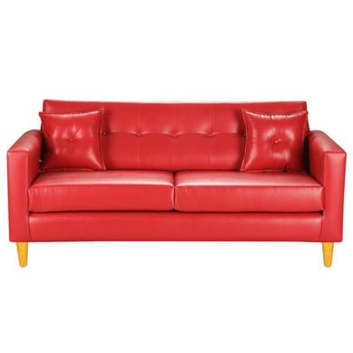 Sofa New Retro 3C PU 04 Rojo